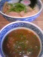 「豚骨魚介つけ麺￥700」@本格中華そば 檜庵 赤羽店の写真