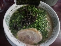 「ねぎらーめん（バリカタ）」@博多長浜らーめん 楓神の写真