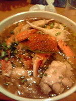 「期間限定 蟹らーめん」@麺力屋の写真