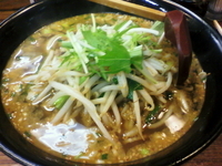 「坦々めん750円」@中華料理 ら～めんまるいの写真