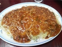 「冷やしスタミナメン+餃子」@漫々亭の写真