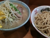 「なみのりつけ麺（ニンニク）」@ラーメン二郎 八王子野猿街道店2の写真