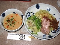 「冷製ごまつけめん 850円」@与ろゐ屋の写真