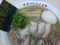 「塩中華そば 700円」@中華そば ふくもりの写真