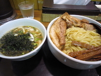 「超濃厚魚味噌つけめん（限定）+チャーシュー1枚」@味噌麺処 花道庵の写真