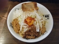 「汁なし（大盛）￥850」@麺や 蒼 AOIの写真