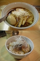 「「味玉醤油+ミニチャーシューご飯（￥780+250）」」@麺屋 彩香の写真