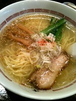 「ラーメン（塩）680円」@支那そば きび 桃太郎外伝の写真