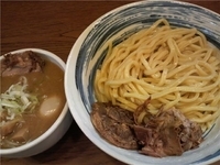 「みそつけ麺+へた肉+味玉+ニンニク」@麺処 慶の写真