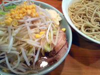 「なみのりつけ麺（850円）」@ラーメン二郎 八王子野猿街道店2の写真