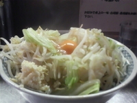 「油そば、ヤサイ、にんにく」@らーめん大 池袋店の写真