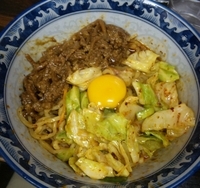 「スタミナめん（ぶっかけ・冷）800円」@らーめんしょっぷ中吉 綾瀬店の写真