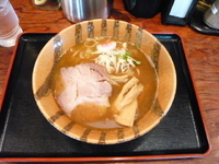「濃厚魚介豚骨ラーメン700円」@らーめん天河水の写真