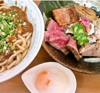 「肉御麺（キーマ風YELLOW ）1100円」@MENYA 食い味の道有楽の写真