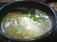 「和風豚骨ラーメン+餃子+ライス」@めん処 翔の写真