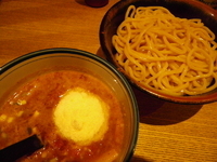 「スパイシーカレートマトチーズつけ麺」@つけ麺屋 銀四郎の写真