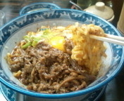 「スタミナめん（ぶっかけ・太麺・冷や）800円」@らーめんしょっぷ中吉 綾瀬店の写真