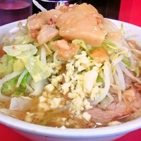 「小ラーメン（ニンニクアブラ）」@ラーメン二郎 環七一之江店の写真