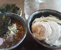 「特製つけ麺（麺少な目、その分海苔増）」@中華蕎麦 とみ田の写真