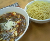 「麻婆つけ麺750円」@天下一 千住店の写真