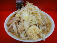 「小豚+やさい・ニンニク」@ラーメン二郎 西台駅前店の写真