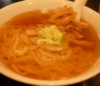「メンマラーメン」@手打ちらあめん 丸山の写真