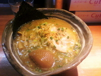 「熟成らーめん750円+味玉100円=850円」@麺や 虎ノ道の写真