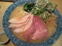 「チャーシュー濃厚魚介ラーメン 大盛り」@麺屋 一燈の写真