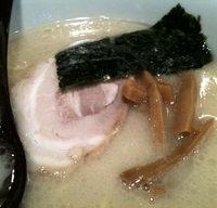 「百歩ラーメン（バリカタ）」@百歩ラーメン 川口店の写真