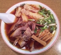 「ワンタンそば:850円」@中華そば 坂本 新横浜ラーメン博物館店の写真