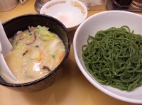 「冷やしみそつけ麺:600円」@ハップンラーメン 順基の写真