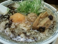 「黒肉そば  880円」@源蔵ラーメン 青戸店の写真