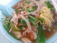 「肉そば」@まこと食堂の写真