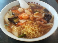 「五目ラーメンと半チャーハン」@中華料理 谷記 2号店の写真