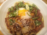 「赤ワイン煮ぶっかけ」@らーめん つけ麺 大前田の写真