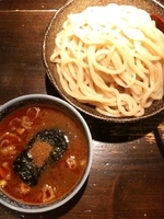 「辛つけ麺」@つけ麺専門店 三田製麺所 恵比寿南店の写真
