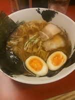 「中華そば+半熟煮玉子」@中華そば 恵比寿 紀和の写真