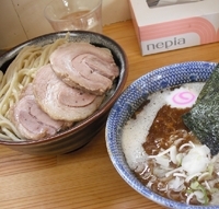 「特製つけ蕎麦（中盛）」@中華蕎麦 サンジの写真