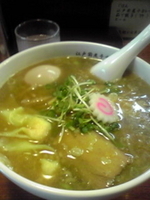 「特製江戸前煮干中華そば￥900」@江戸前煮干中華そば きみはんの写真