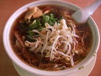 「炎ラーメン」@たかばしラーメン 京都南インター店の写真