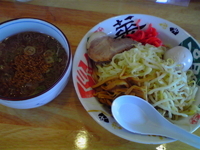 「手打ちつけ麺」@手打ちらーめん 本丸の写真