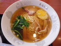 「ラーメン+半チャーハンセット」@中国料理 東海飯店の写真