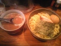 「つけ麺+味玉」@つけ麺 椿の写真