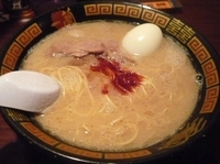 「天然とんこつラーメン 【760円】」@一蘭 東京ドームシティ・ラクーア店の写真