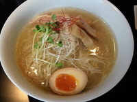 「冷やしらぁめん（塩）」@我流旨味ソバ 地雷源の写真