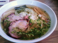 「煮干蕎麦（塩）730円+チャーシュー2枚200円=930円」@喜乃壺の写真