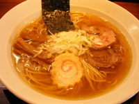 「らーめん（薄口醤油）」@客野製麺所の写真