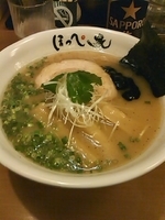 「和風らーめん（晩酌セット）」@らーめん ほっぺ家の写真