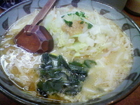 「味噌一野菜（太麺）」@味噌一 中目黒店の写真