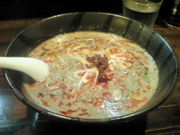 「痺れるタンタン麺（800円）」@麺工房HIRAMAの写真